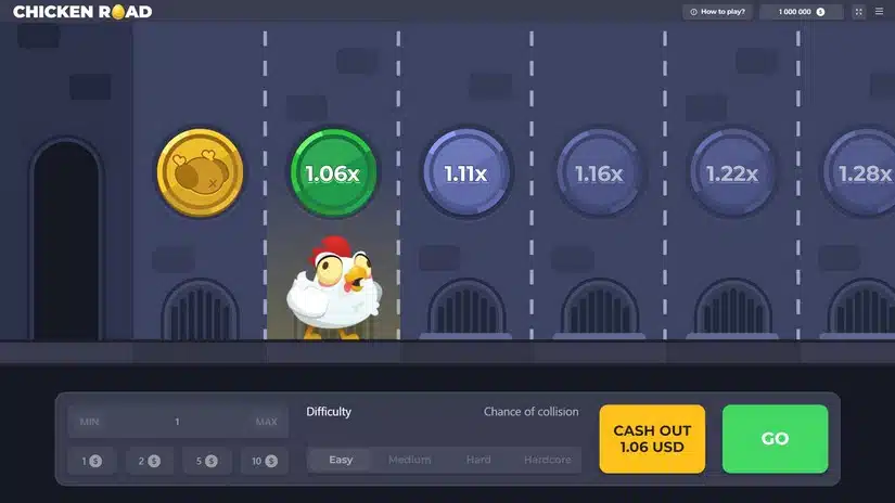 کس طرح کھیلنا ہے Chicken Road.